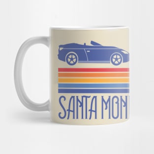 Santa Monica car Mug